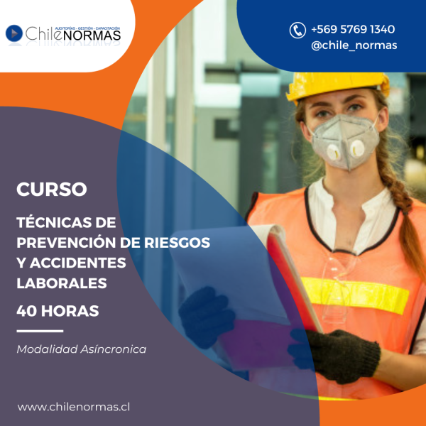 Curso Técnicas De Prevención De Riesgos Y Accidentes Laborales