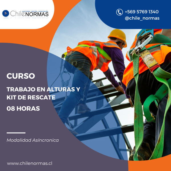 Curso Trabajo en Alturas y Kit de Rescate