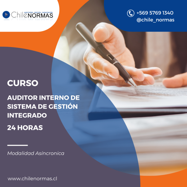 Curso Auditor Interno de Sistema de Gestión Integrado